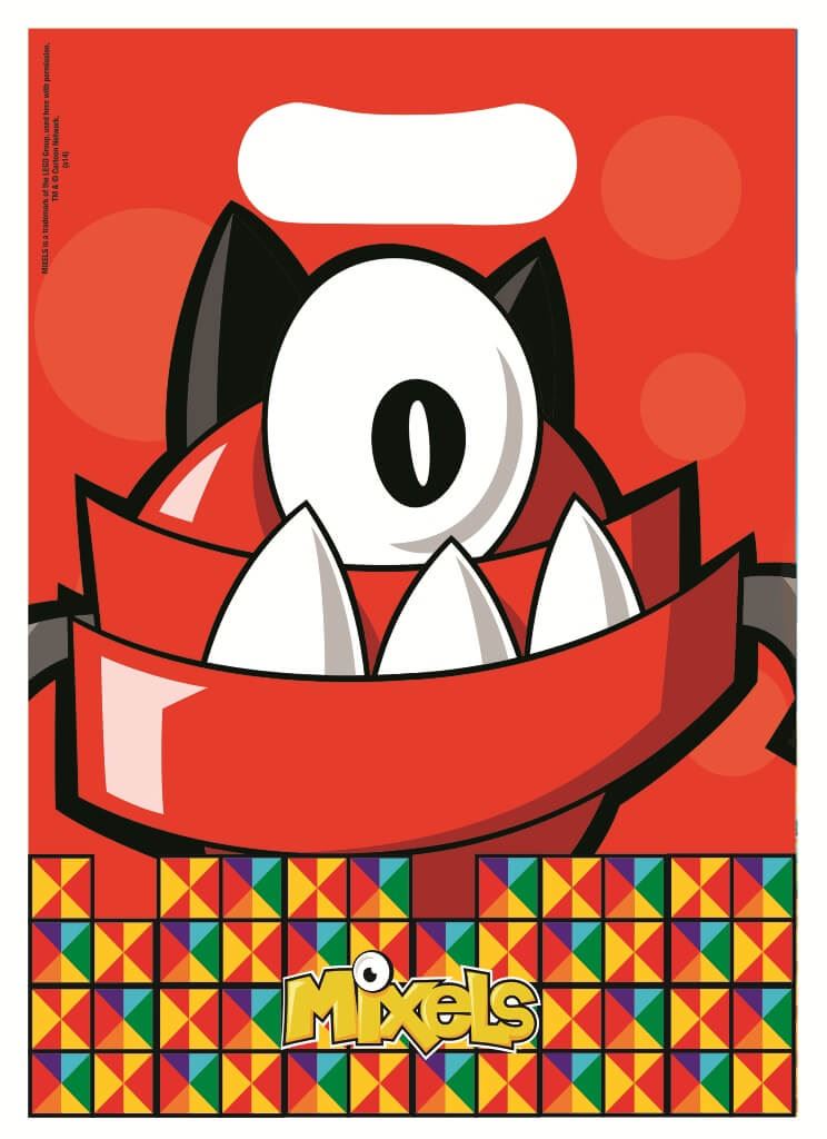 MIXELS-8PC LOOT BAGS