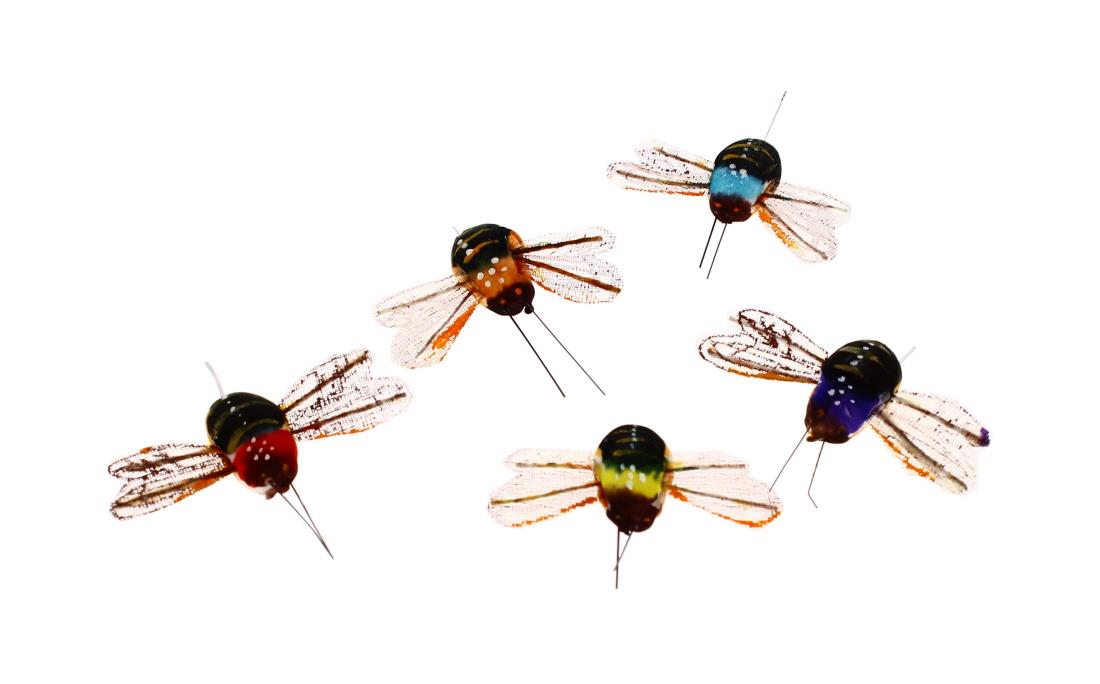 CRAFT DECOR MUSHROOM BEES