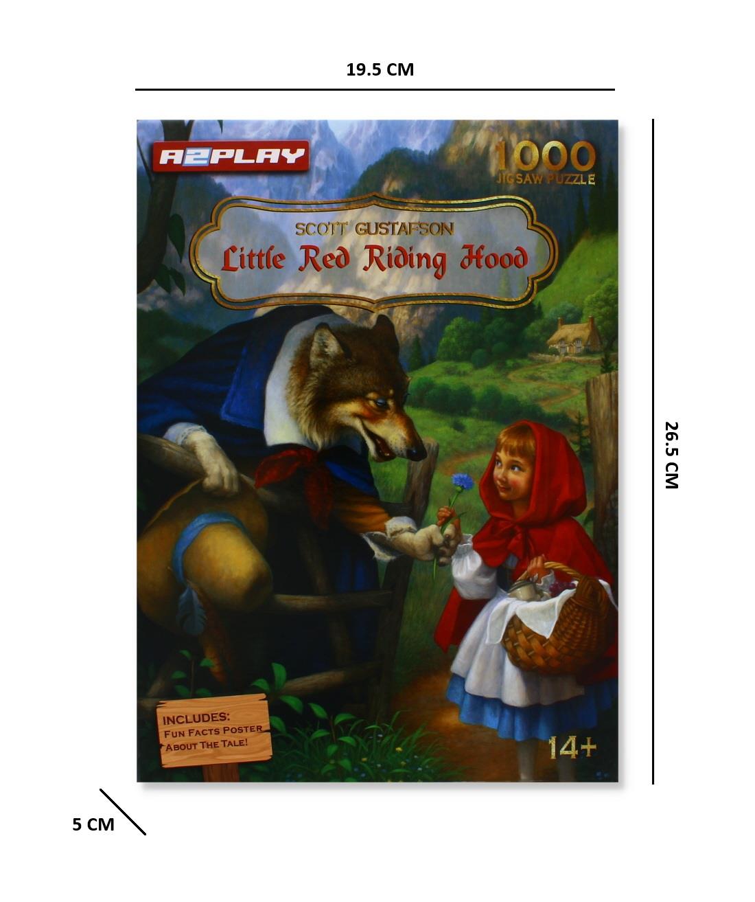 1000PCS JIGSAW PUZZLE LITTLE RED RIDING HOOD