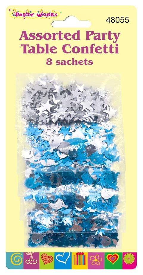 ASSORTED PARTY TABLE CONFETTI