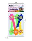 RYSONS 6PK ASSORTED PIN BALL WATCHES