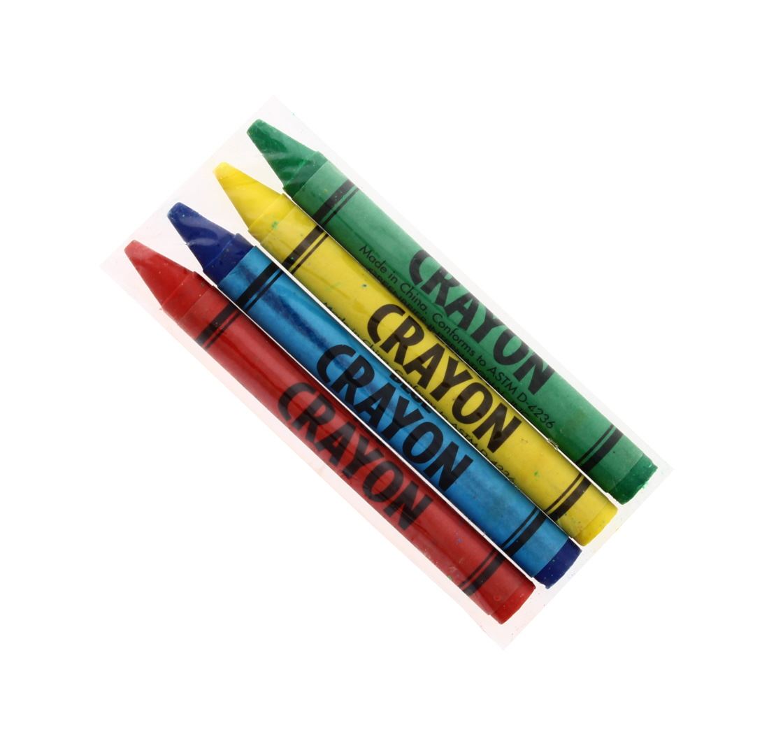 4PC ASSORTED CRAYON