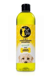 DR.J'S JUST 4 DOGS LEMON DRIZZLE SHAMPOO WITH ODOUR CONTROL 500ML