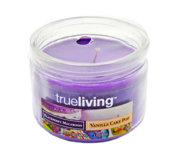 ASSORTED SCENTED GLASS CANDLE 85G