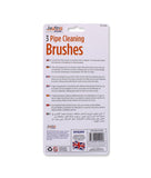 3PK ASSORTED  PIPE CLEANING BRUSHES