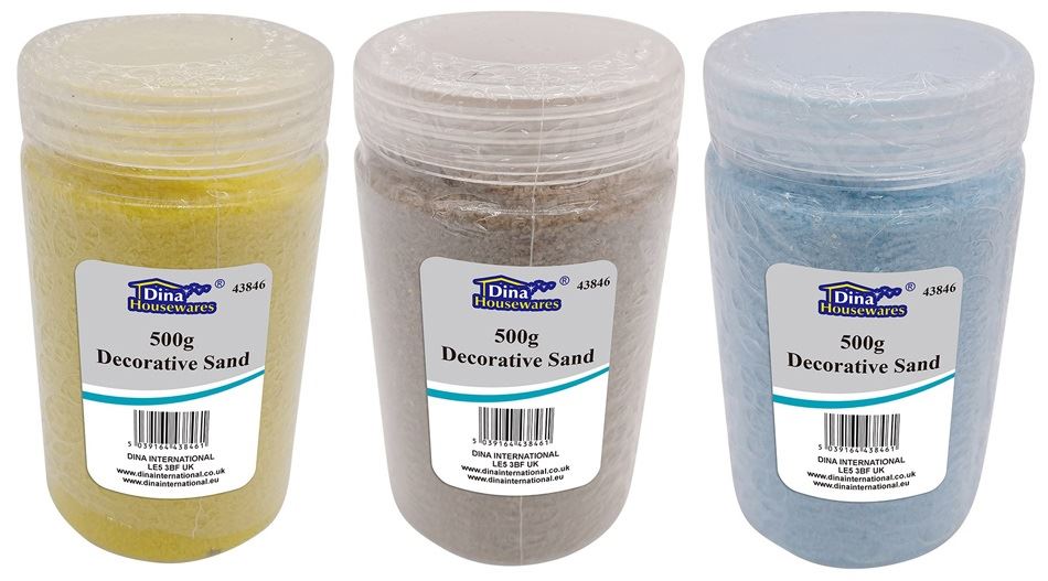 500G ASSORTED DECORATIVE SAND