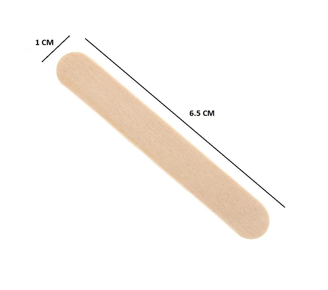 100 PK SML POPSICLE WOODEN CRAFT STICKS