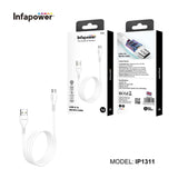 Infapower 1M USB-A to Micro USB Charging Cable
