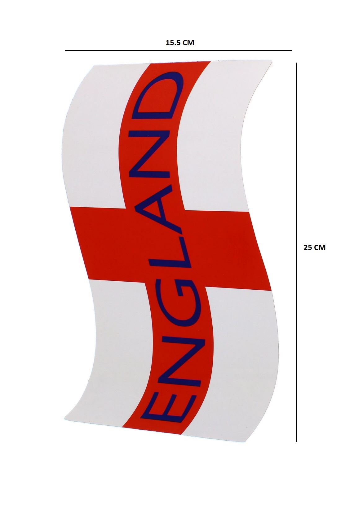 ASSORTED ENGLAND MAGNETIC CAR FLAG