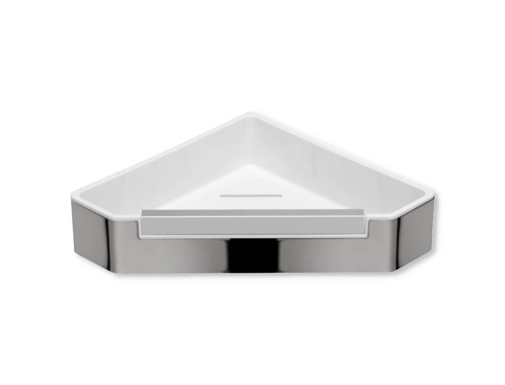 CORNER SHOWER SHELF W/ WIPER BLADE
