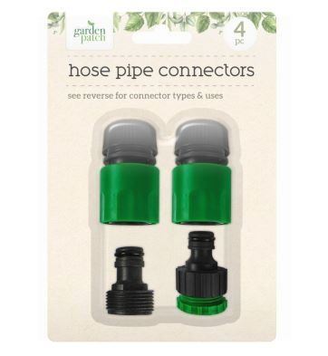 4PCS HOSE PIPE CONNECTORS