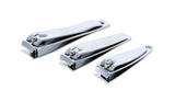 ASSORTED 3PK NAIL CLIPPERS