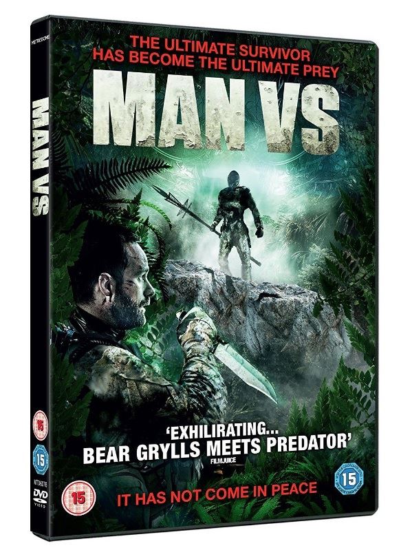 MAN VS -BEAR GRYLLS MEETS PREDATOR-DVD