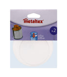 2PC METALTEX CAN COVERS