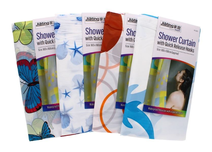 SHOWER CURTAINS PRINTED