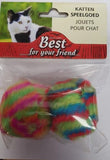 PET BUDDIES CAT BALL TOY 2 PACK