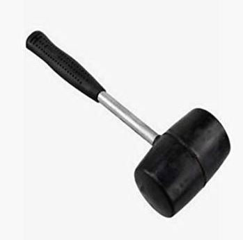 JAK 16OZ RUBBER MALLET TUBULAR STEEL SHAFT