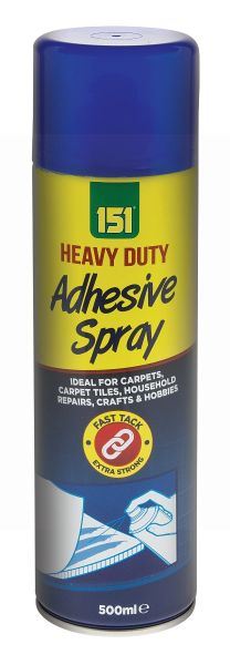 HEAVY DUTY MULTIPURPOSE ADHESIVE SPRAY - 500ML