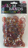 600 ASSORTED LOOM BANDS KIT-METALLIC COLOURS
