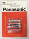 PANASONIC AAA BATTERIES 4 PACK