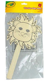 CRAYOLA WOODEN PLAY MASK LION
