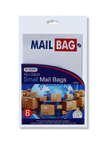8PK SMALL MAIL BAGS 16X23CM