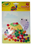 ASSORTED CRAYOLA TORTOISE POM POM MOSAIC KIT