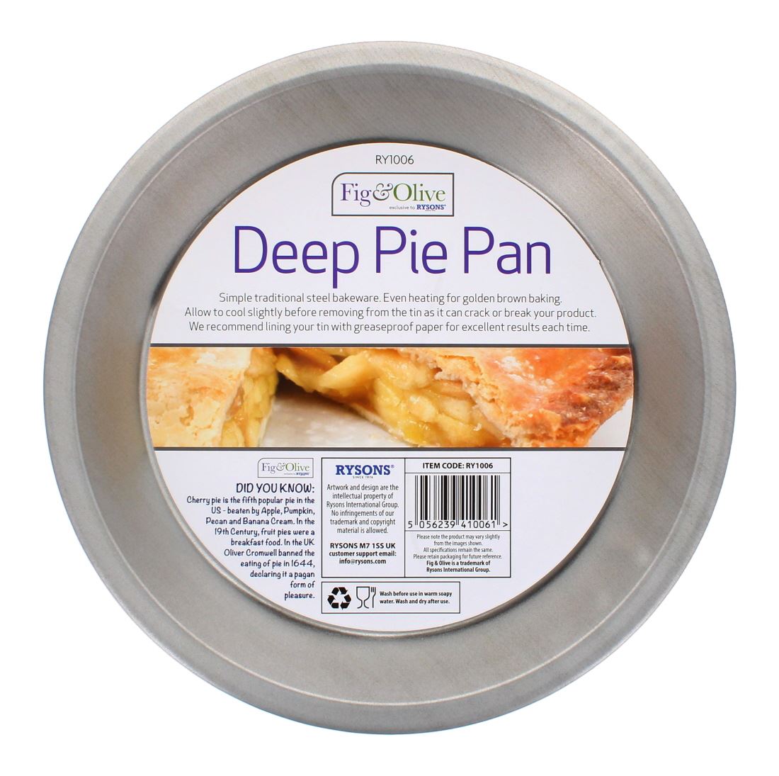 DEEP PIE PAN