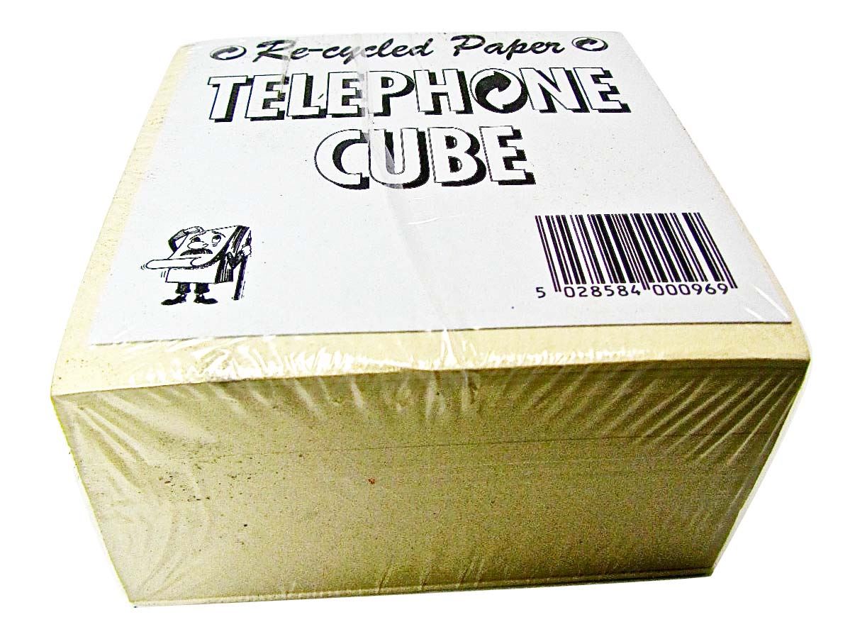 PAPER CUBE/TELEPHONE CUBE