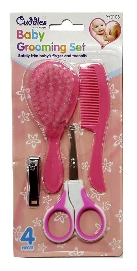 BABY GROOMING SET PINK / BLUE