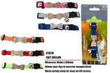 PET BUDDIES BOW CAT COLLAR APPROX. 30CM X 1CM