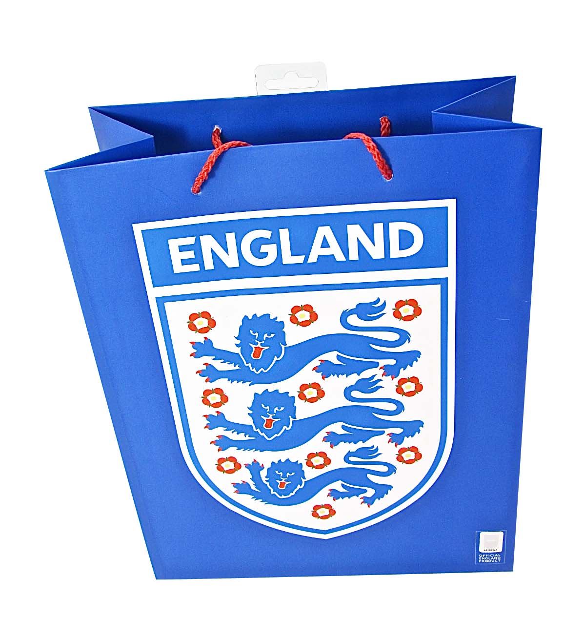 OFFICIAL ENGLAND GIFT BAG-LARGE 33x45.5cm