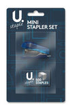 MINI STAPLER SET WITH 500 STAPLES
