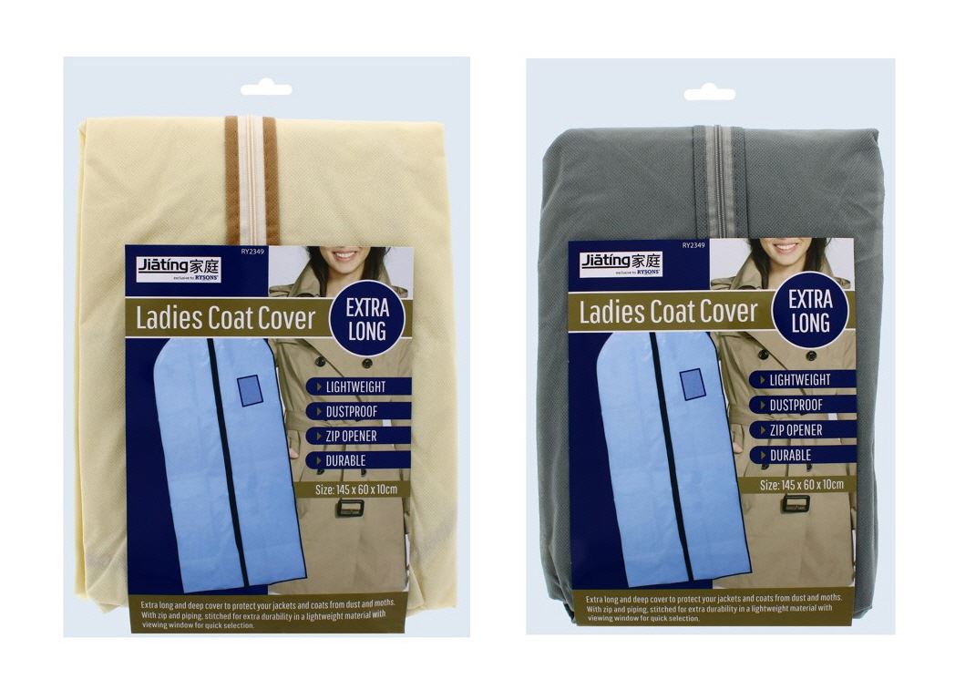 LADIES COAT COVER EXTRA LONG