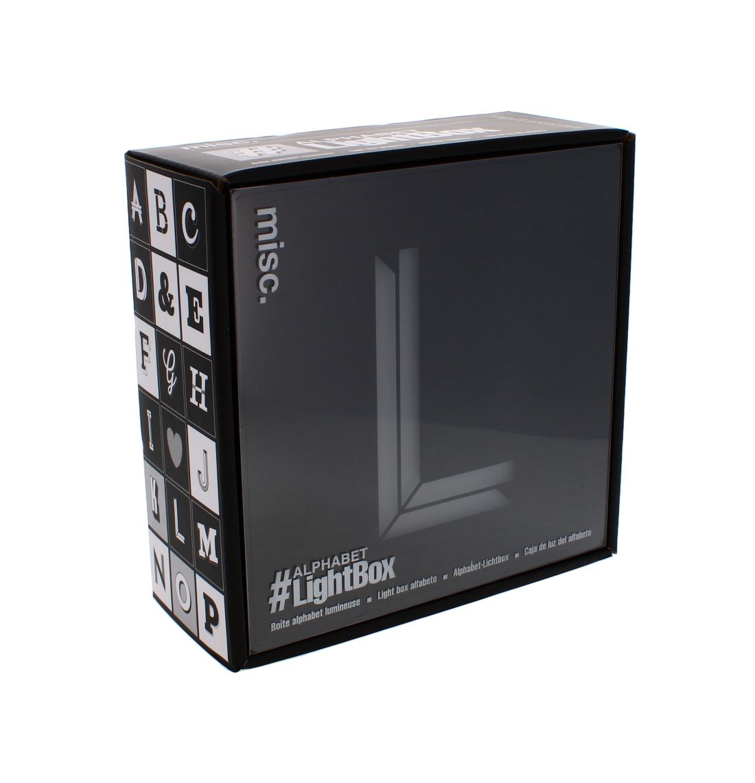 ALPHABET LIGHT UP BOX L