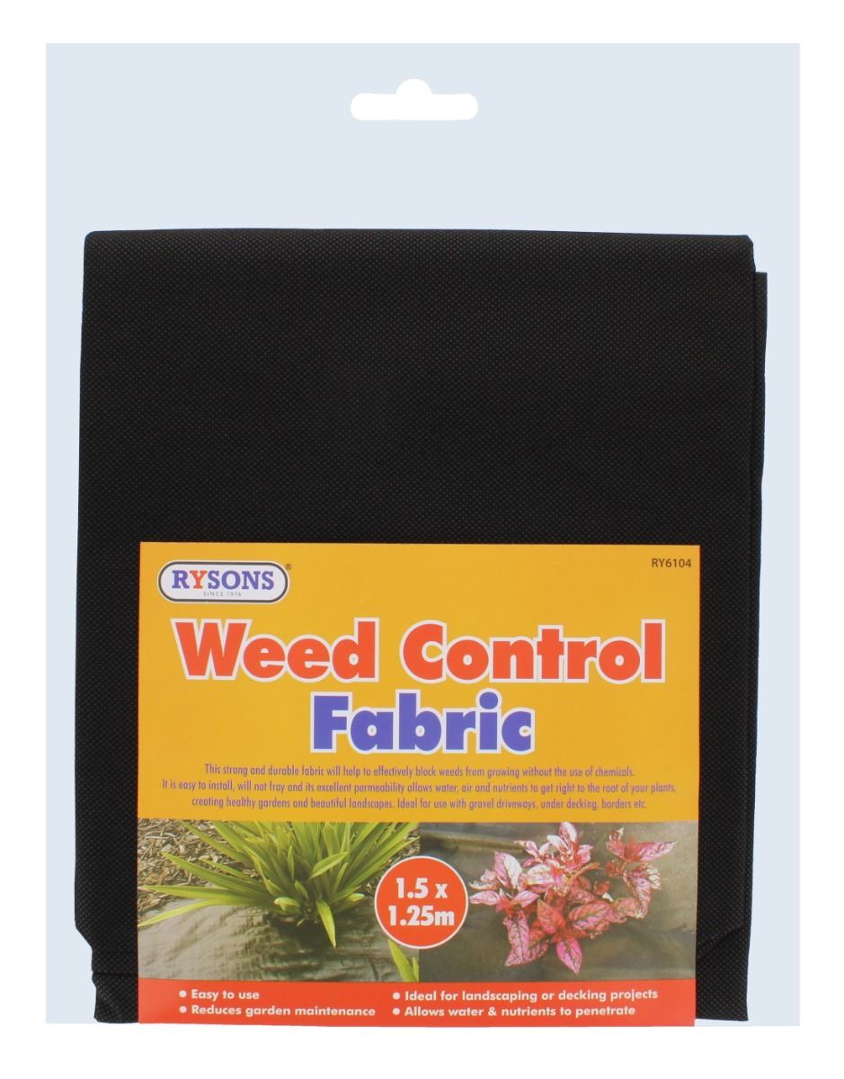 WEED CONTROL FABRIC 1.5X1.25M