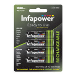 Infapower AA 1300mAh (4) Ni-Mh
