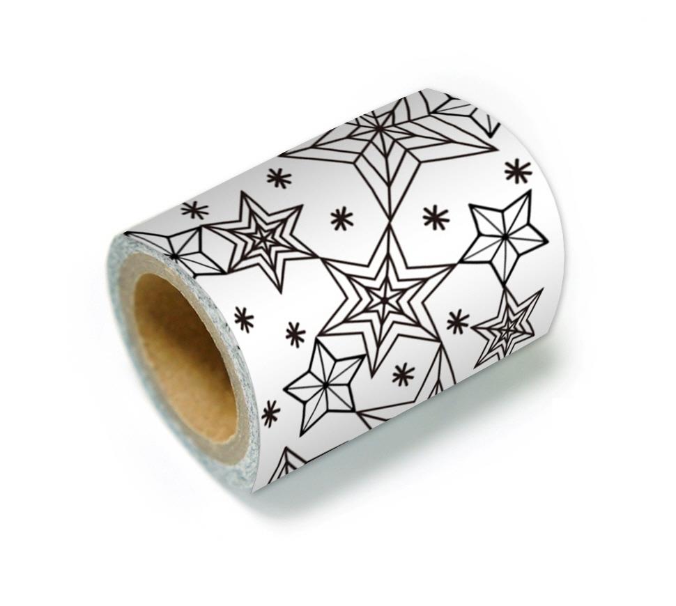 ART THERAPY WASHI TAPE STARS