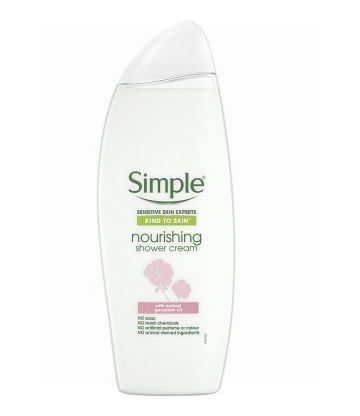 SIMPLE SENSITIVE SKIN NOURISHING SHOWER CREAM 500ML
