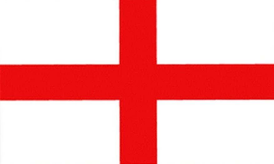 C'MON ENGLAND FLAG TOILET LID STICKER