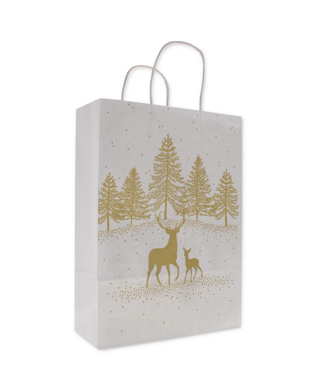 PAPER GIFT BAG XMAS LARGE