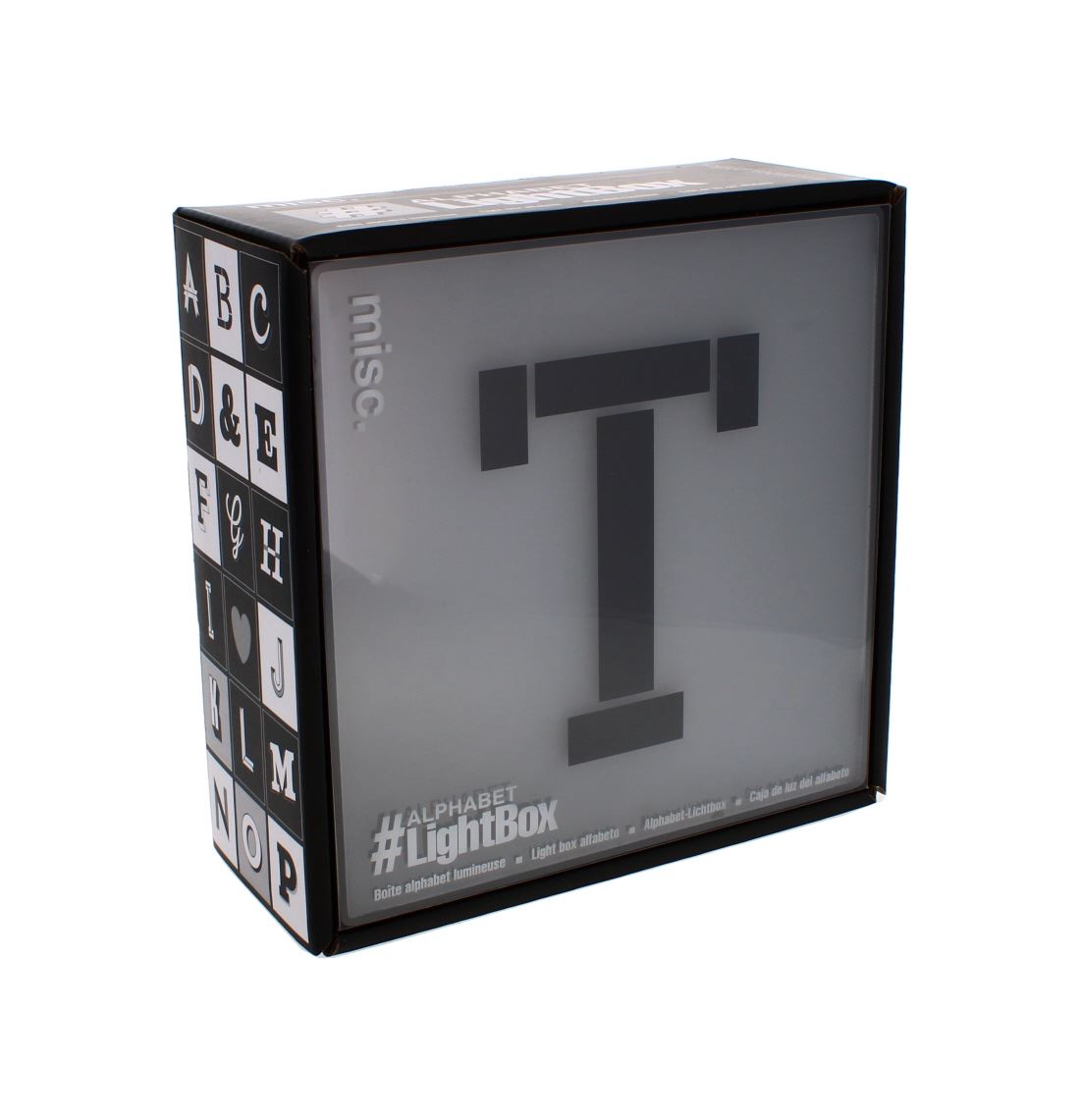ALPHABET LIGHT UP BOX T