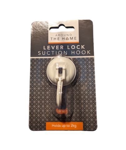 LEVER LOCK SUCTION HOOK WHITE