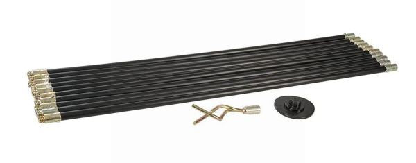JAK 12 PIECE DRAIN ROD SET
