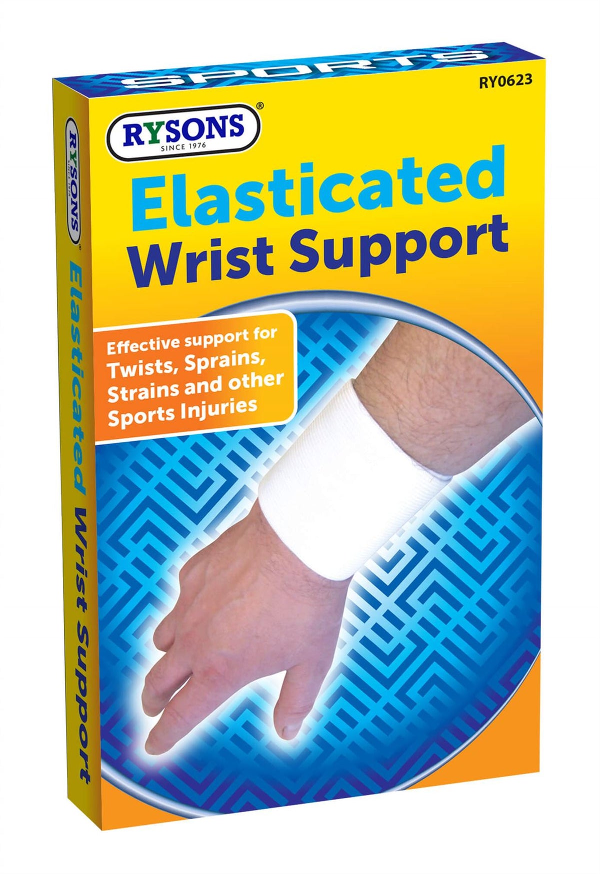 ELASTICATED WRIST SUPPORT
