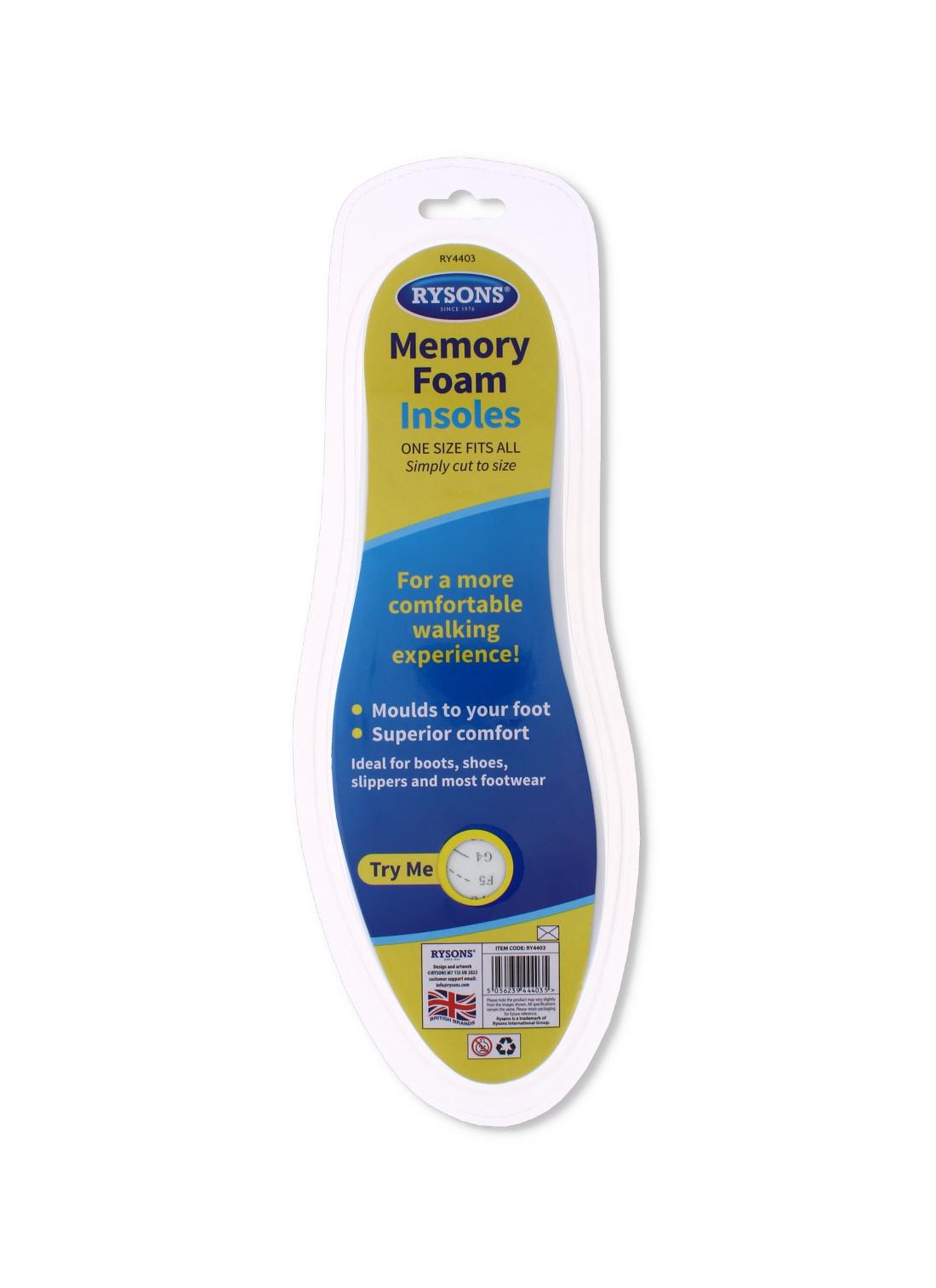 MEMORY FOAM INSOLES