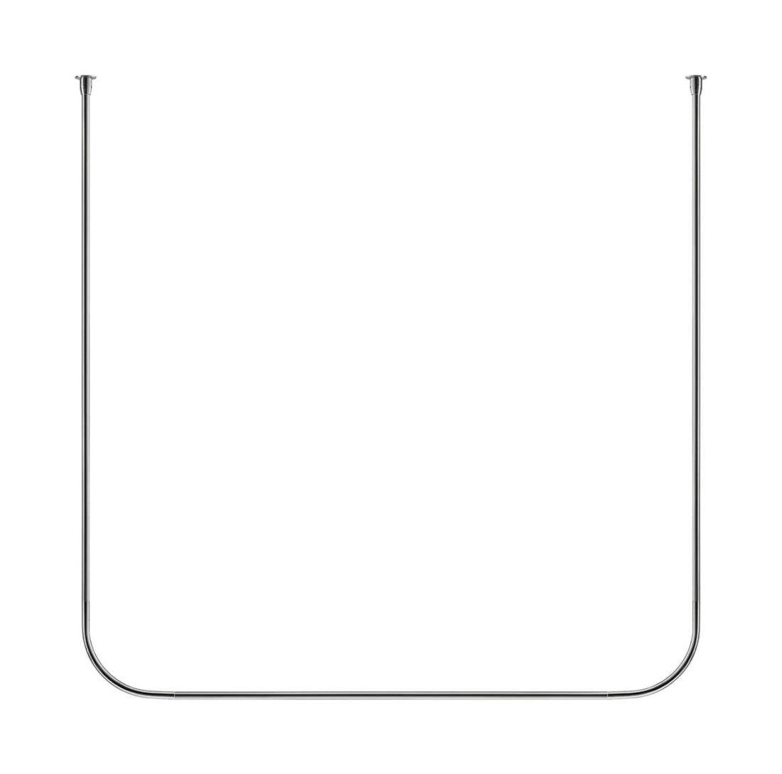 CROYDEX CHROME SHOWER CURTAIN ROD