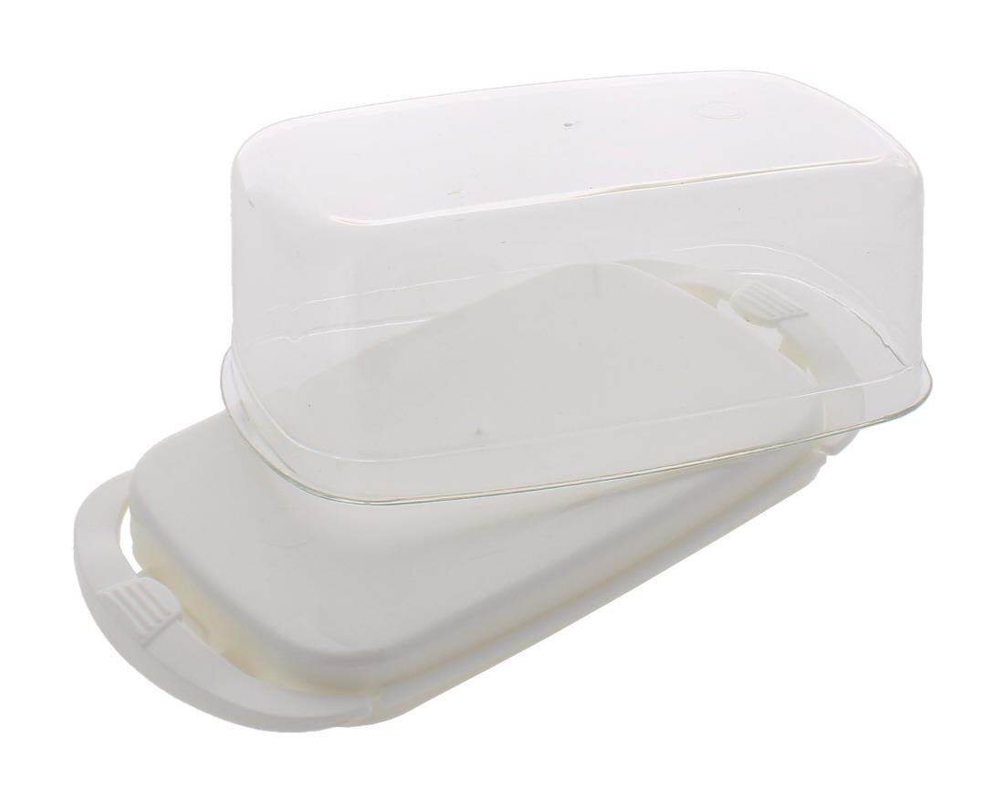 LARGE BUTTER DISH WITH LID