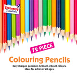 72PC COLOURING PENCIL SET