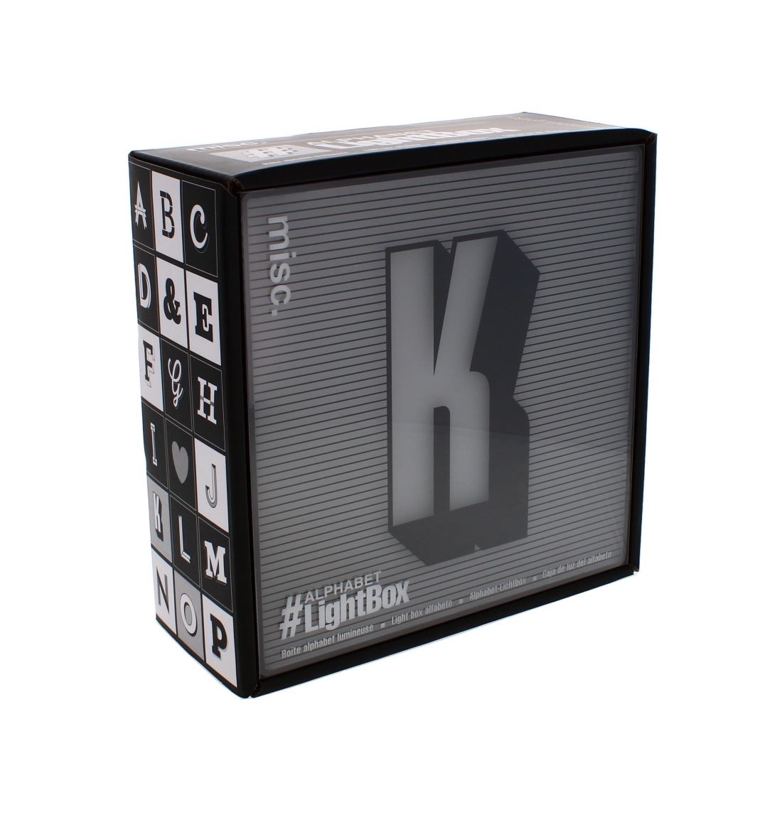 ALPHABET LIGHT UP BOX K